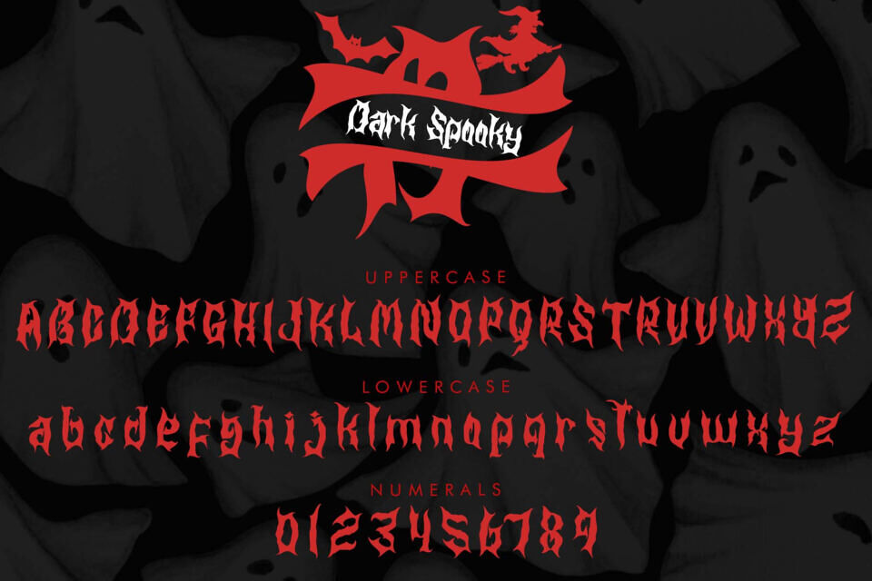 Dark Spooky Font