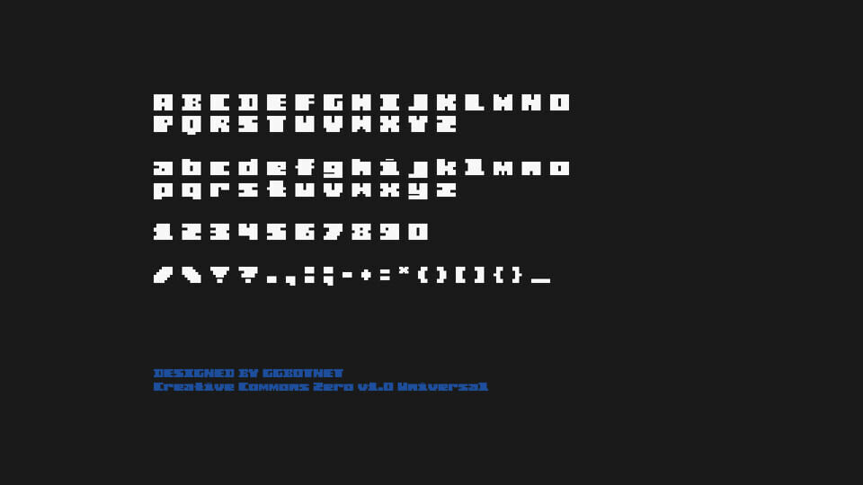 DarkByte Font