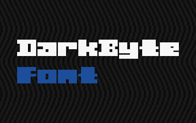 DarkByte Font
