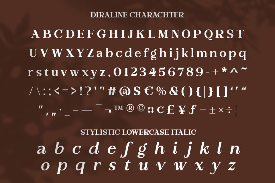 Diraline Font