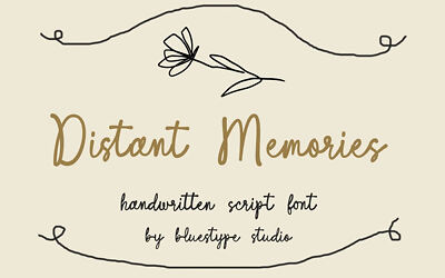Distant Memories Font