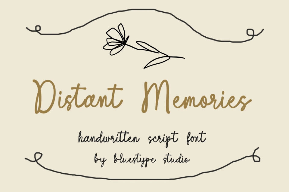 Distant Memories Font