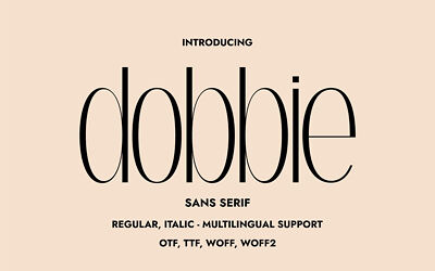 Dobbie Font