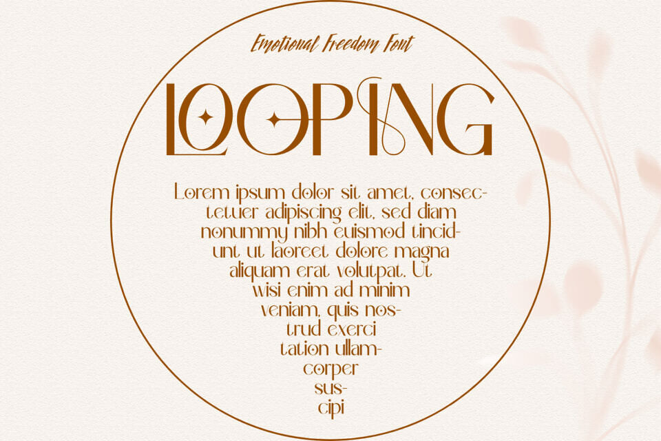 Emotional Freedom Font