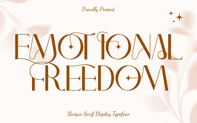 Emotional Freedom Font