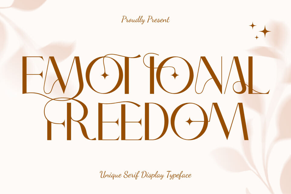 Emotional Freedom Font