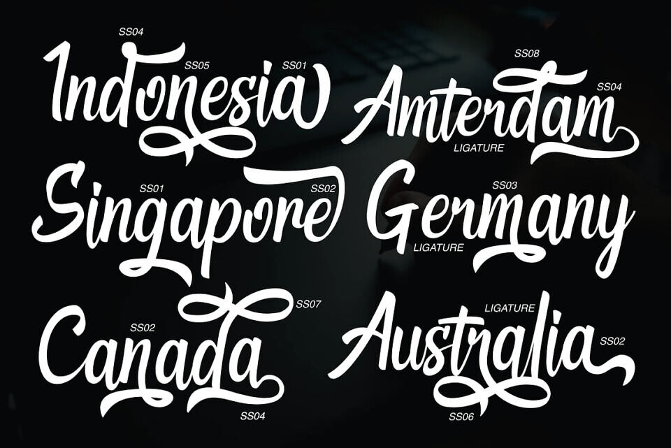 Engleheart Font