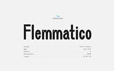 Flemmatico Font