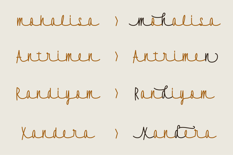 Flownice Font