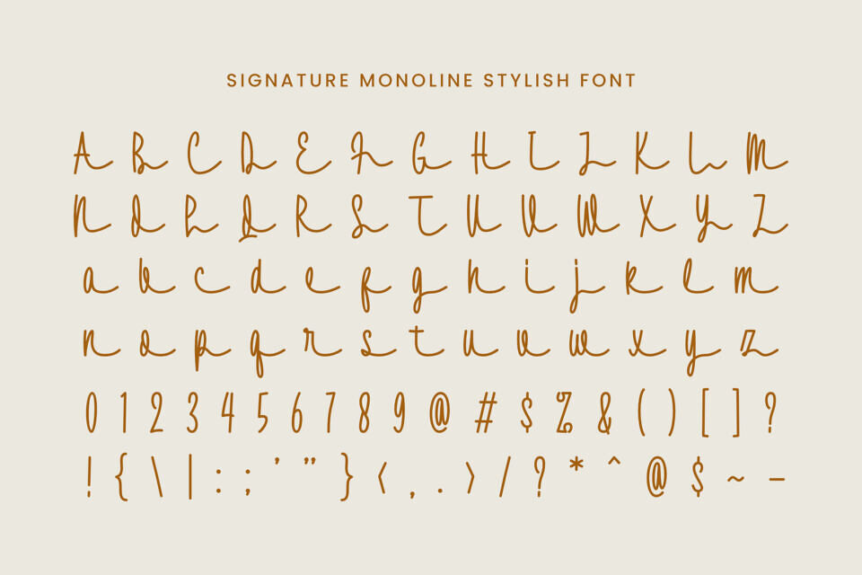 Flownice Font