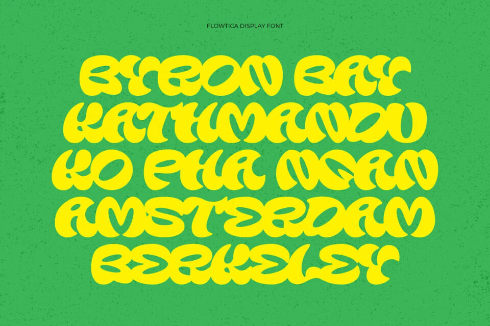 Flowtica Font