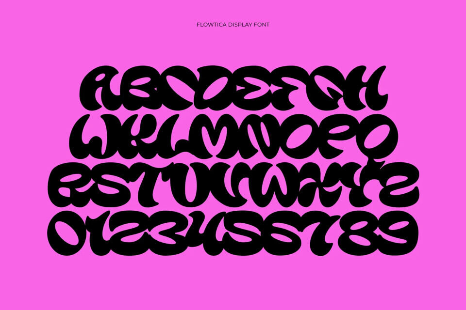 Flowtica Font