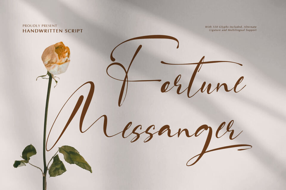 Fortune Messenger Font