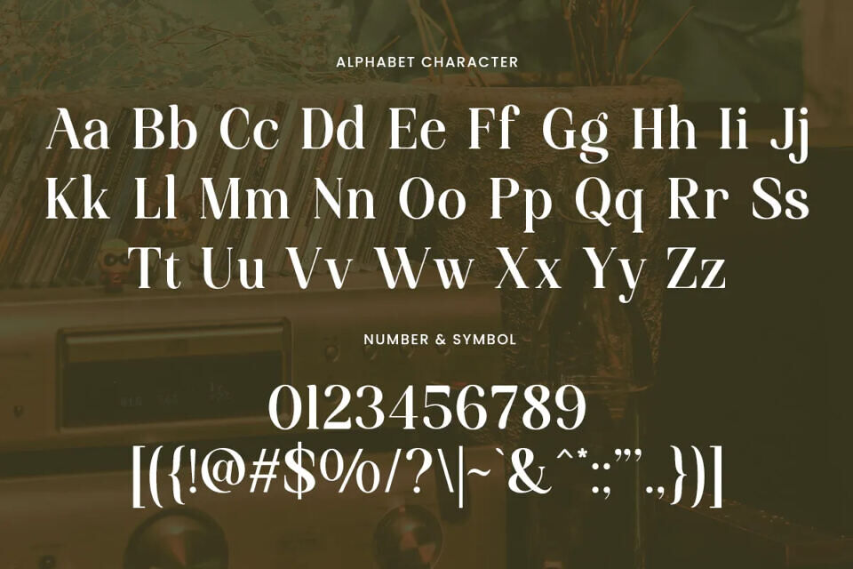 Funky Vintage Font