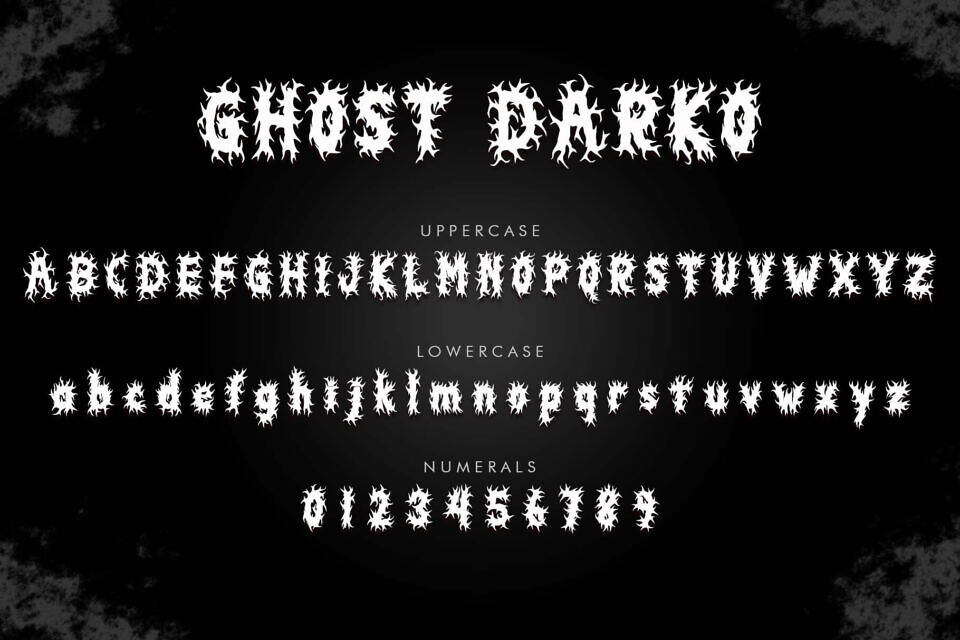 Ghost Darko Font