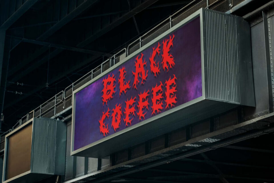 Ghost Darko Font