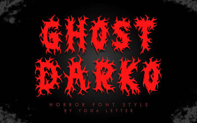 Ghost Darko Font