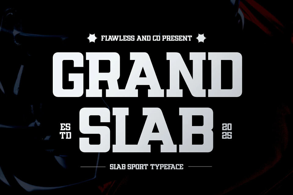 Grand Slab Font