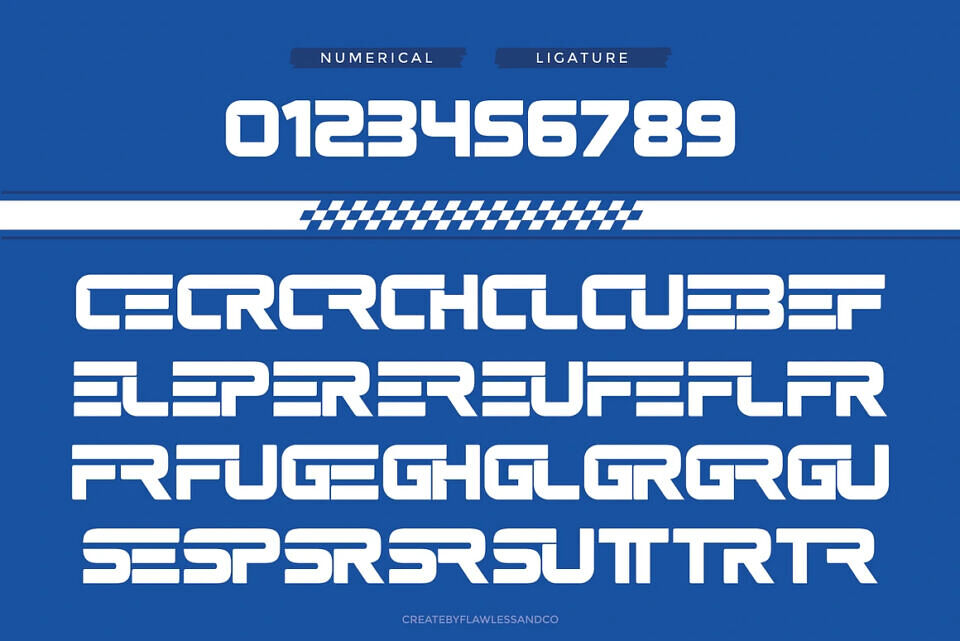 Grecho Turbo Font