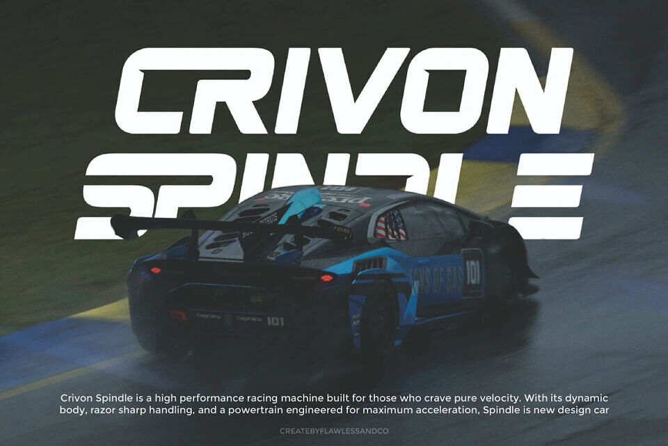 Grecho Turbo Font