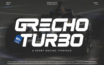 Grecho Turbo Font