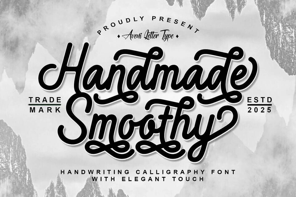 Handmade Smoothy Font