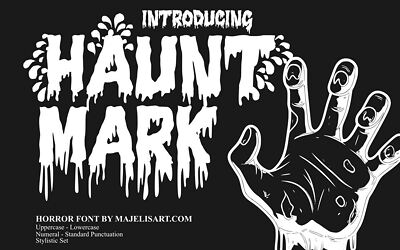 Hauntmark Font