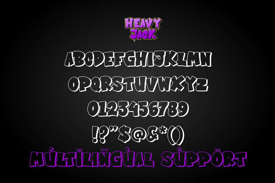 Heavy Jack Font