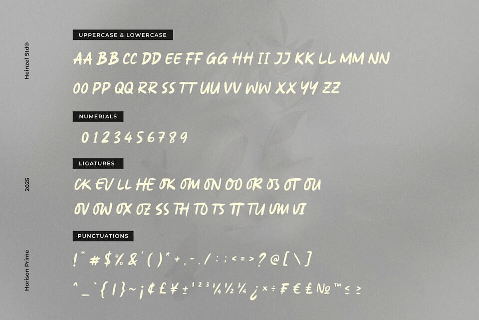 Horison Prime Font