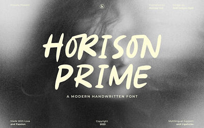 Horison Prime Font