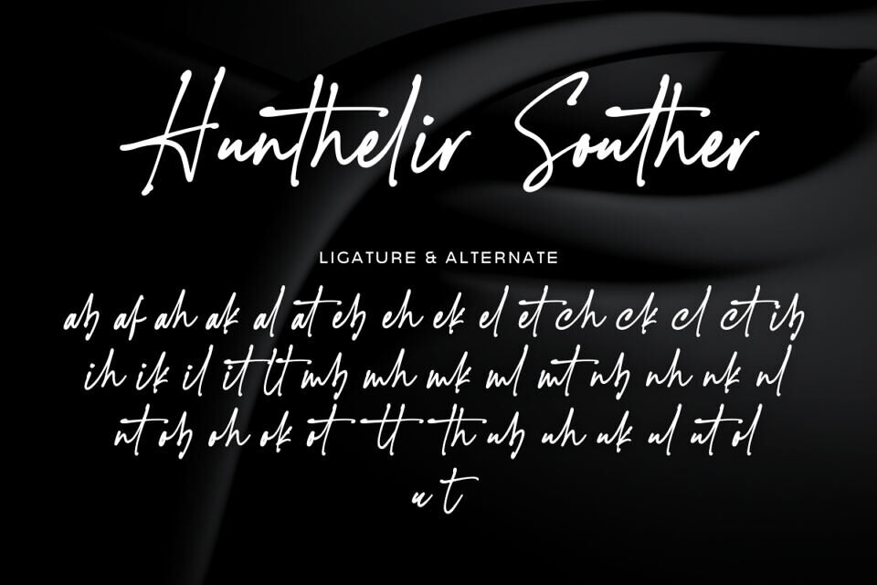 Hunthelir Souther Font