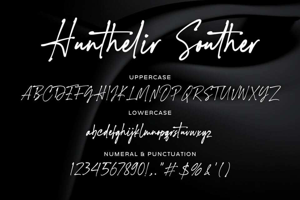 Hunthelir Souther Font