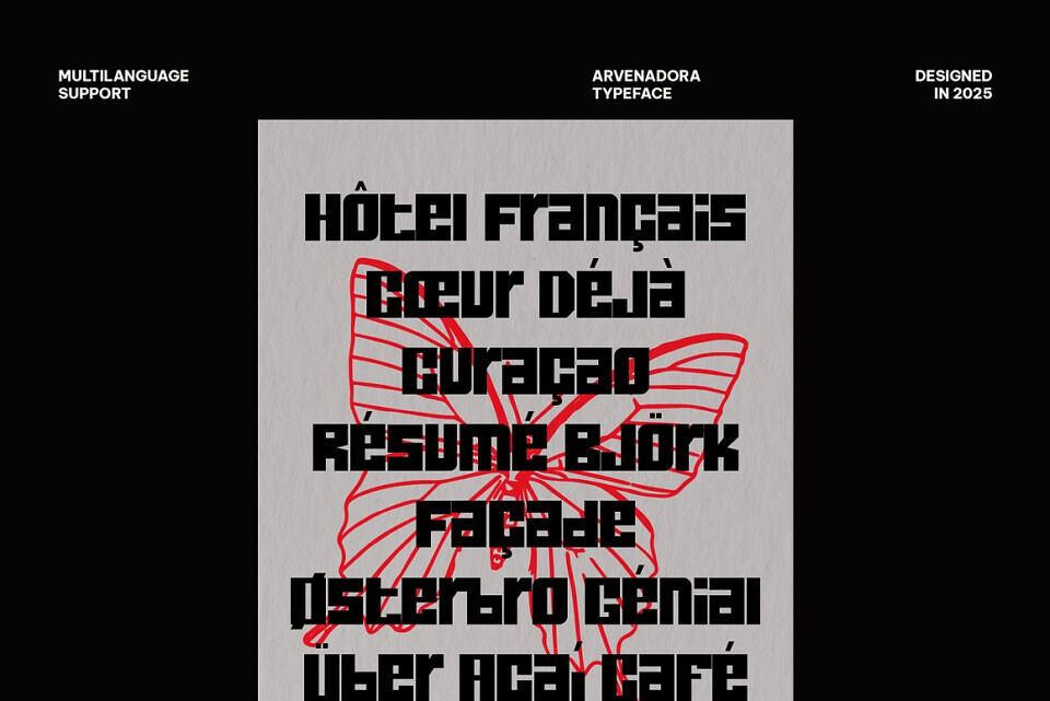 It Arvenadora Font