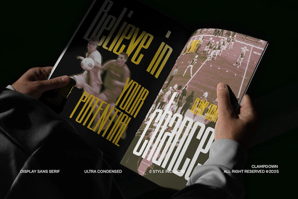 It Clampdown Font