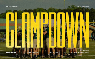 It Clampdown Font