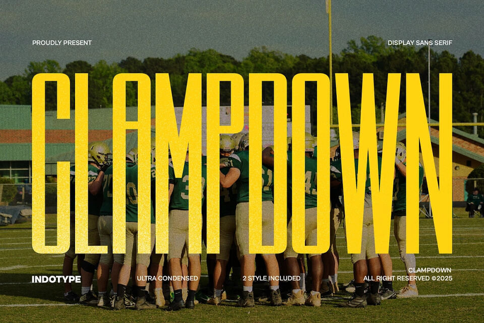 It Clampdown Font