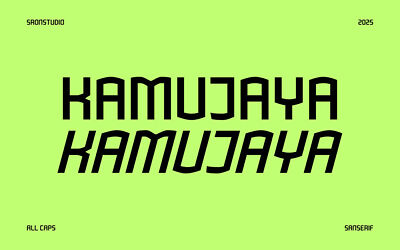 Kamujaya Font