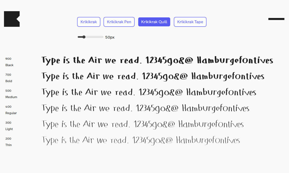 Krikikrak Font