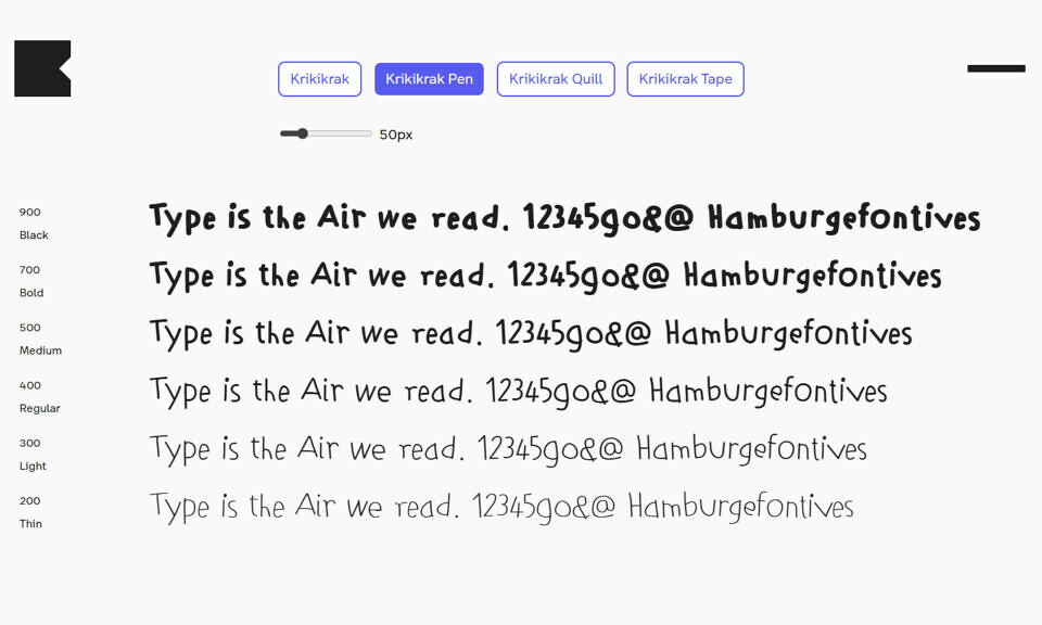 Krikikrak Font