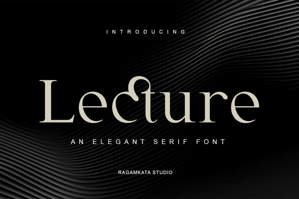 Lacture Font