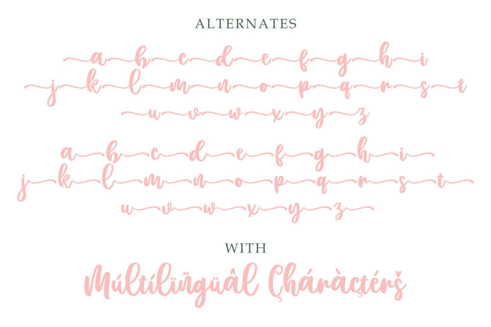 Love Care Script Font