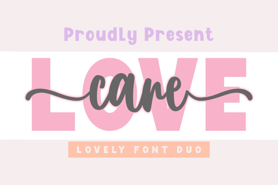 Love Care Script Font
