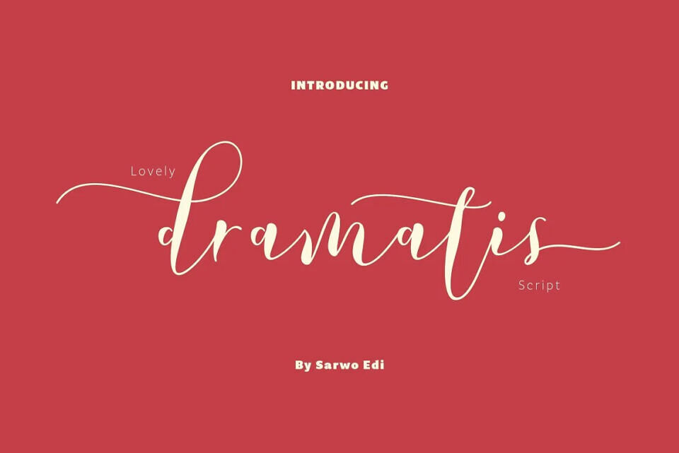 Lovely Dramatis Font