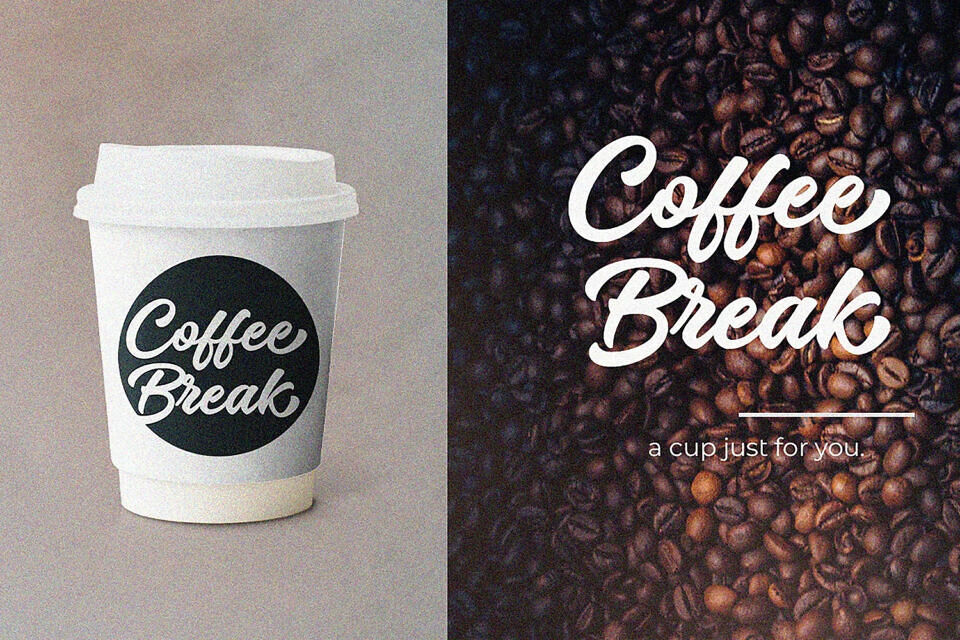 Lumpia Brush Font