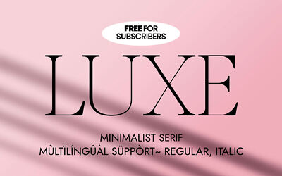Luxe Font
