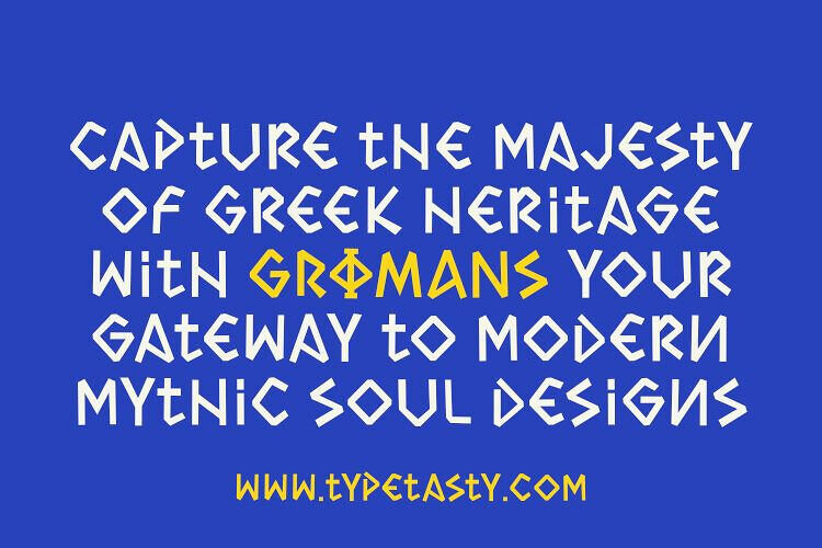 Mgf Gromans Font