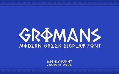 Mgf Gromans Font