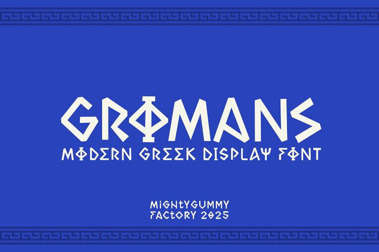 Mgf Gromans Font