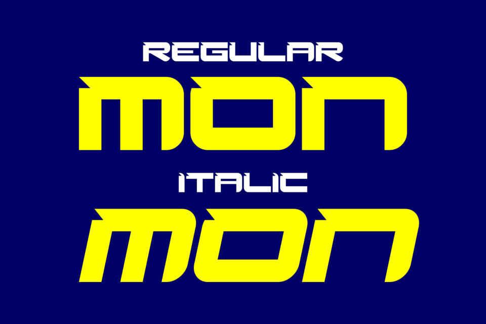 Monark Slabs Font