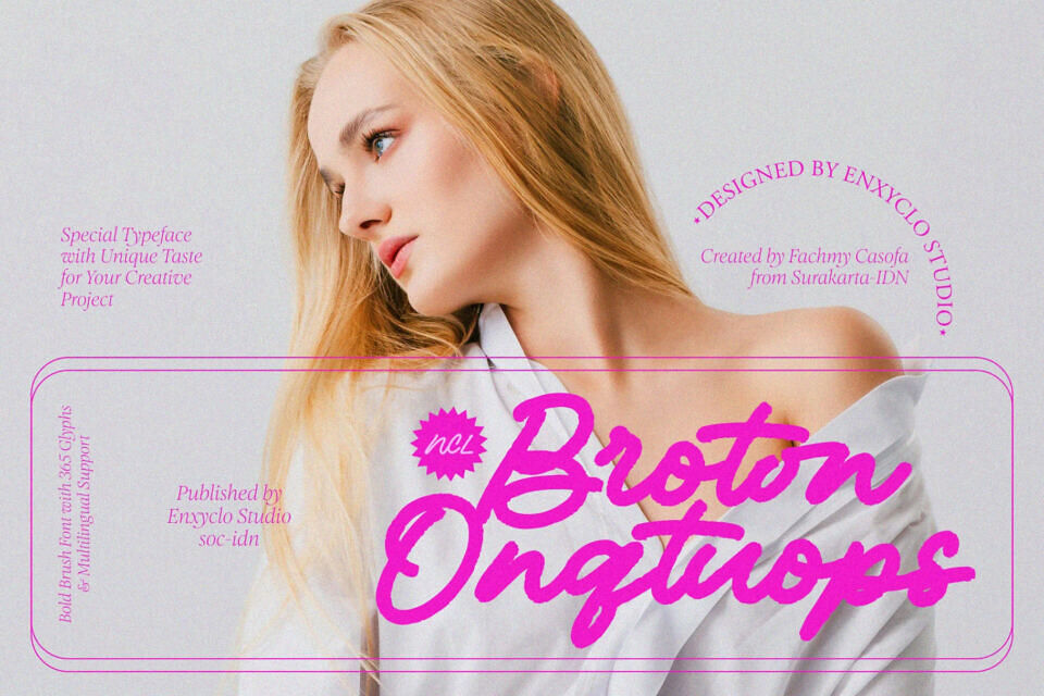 NCL Broton Onqtuops Font